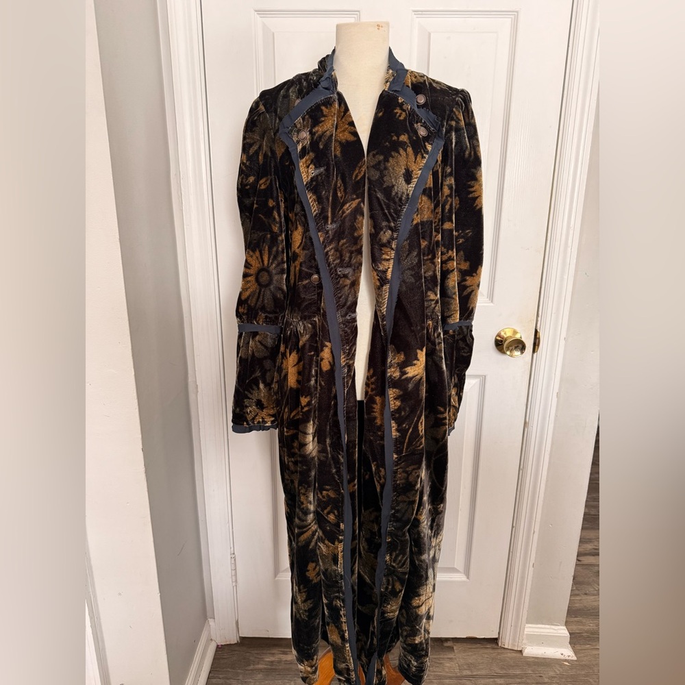 Free People Hazel Velvet Duster - Picture 2 of 2